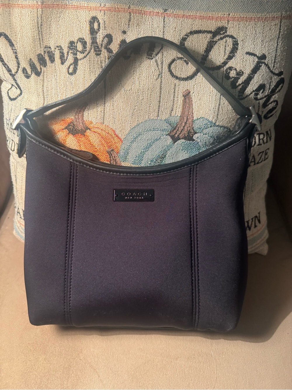 Vintage Coach Neo Crescent Bag (1998!). Sleek Everyday Purse
